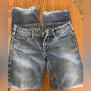 Silver Bootcut Jeans